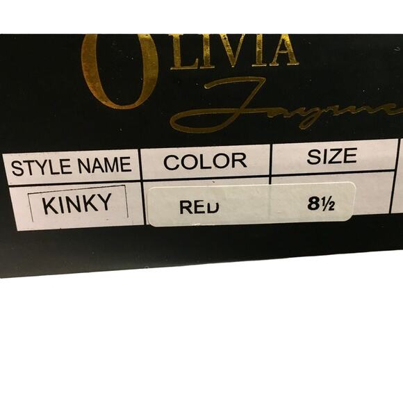 Olivia Jaymes Women's High Heel Stiletto Shoes Open Toe - Picture 9 of 9